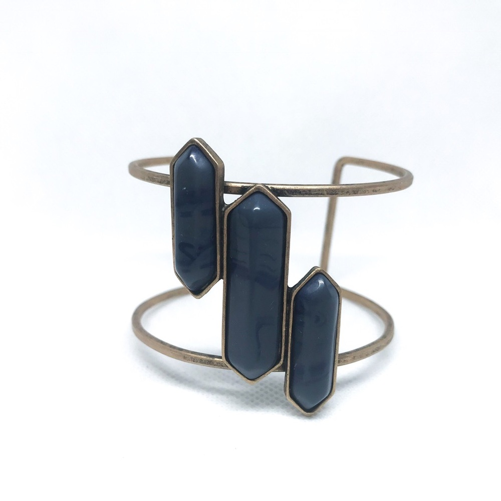 Wide Open Cuff Bangle - Picture 3 of 4